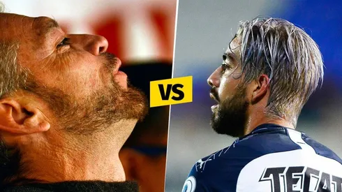 El exdirectivo y el futbolista se volvieron a cruzar.