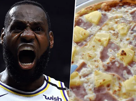 ¿Piña en la pizza? LeBron James se une al debate y da su opinión