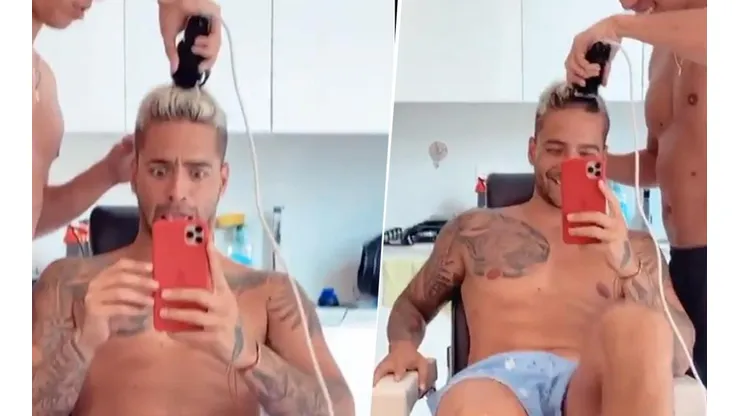 Maluma quiso calvearse y se arrepintió tarde: "¿Qué estás haciendo, hue...?"