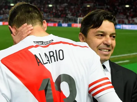 Alario contó qué fue lo último que le dijo a Gallardo cuando se fue de River
