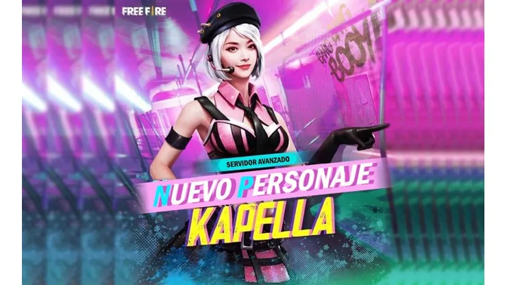 Primer vistazo a Kapella, la nueva personaje de Free Fire