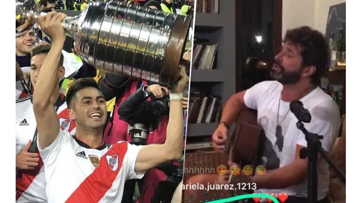 Iván Noble hizo un vivo en Instagram, vio al Pity Martínez conectado y metió un tuitazo