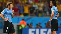 Forlán sobre Cavani: "Lo imagino jugando en Boca"