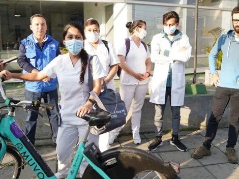 El personal de salud de Bogotá tendrá bicicletas eléctricas para evitar contagiarse por coronavirus