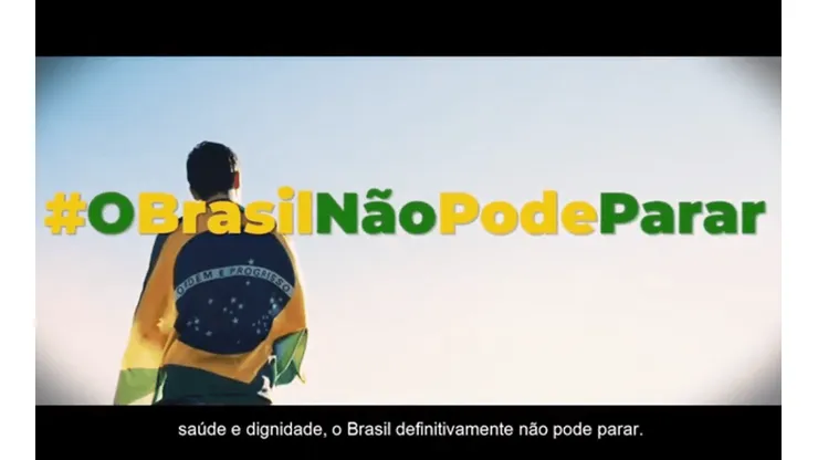 Bolsonaro desafía a la cuarentena con la campaña "Brasil no puede parar"