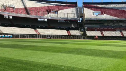 River usará un método ultra tecnológico para cuidar el césped del Monumental
