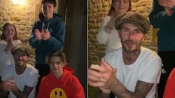 Así reconoce Beckham y su familia a los trabajadores de la salud