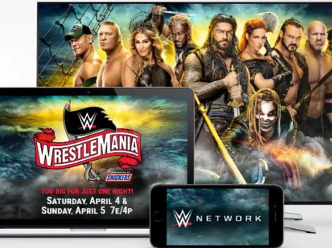 WWE Network ofrece servicio gratuito, incluido WrestleMania 36