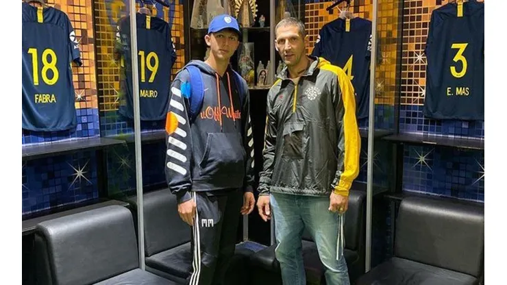 El hijo de Materazzi subió foto a Instagram y los hinchas de Boca estallaron