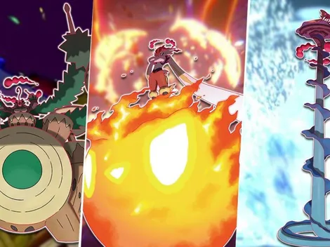 Los iniciales de Pokémon Espada y Escudo reciben su forma Gigamax