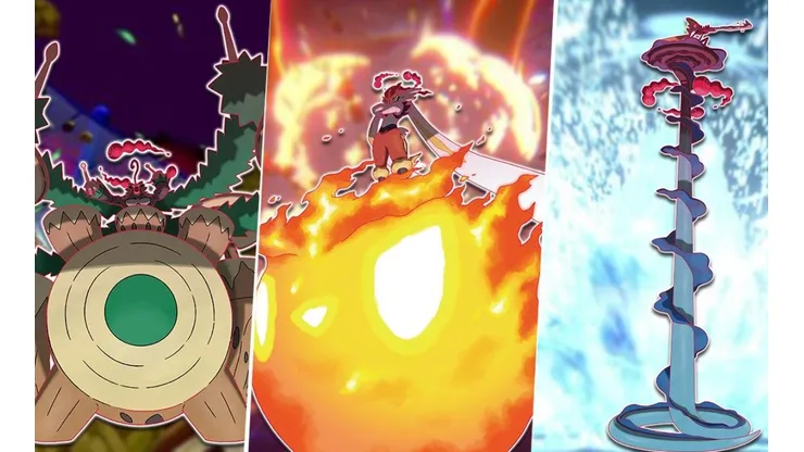 Los iniciales de Pokémon Espada y Escudo reciben su forma Gigamax