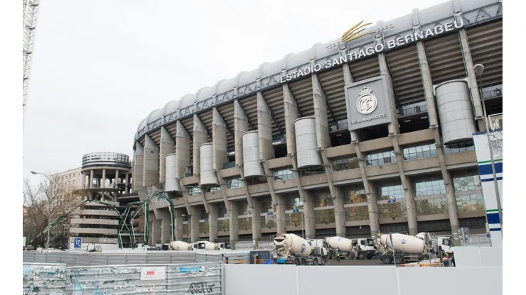 Foto del Santiago Bernabéu.