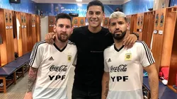 Ustari bancó a Messi: "Lo vi llorando como un nene por la Selección"