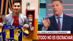 El ocho de Atlanta le salió a responder a Fantino