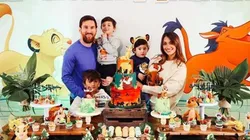 Morimos de amor: la foto que subió Messi de sus hijos en cuarentena