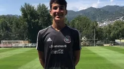 El hijo del Loco Abreu palpita su futuro con el Tri