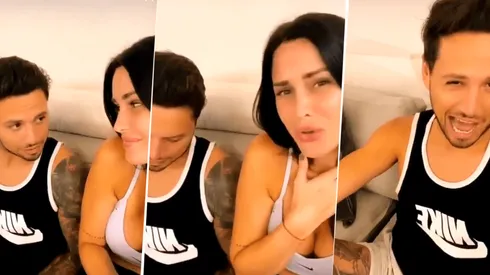 No dan más del aburrimiento: el TikTok que subieron Natalie Weber y Zárate