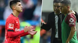 Exequiel Palacios volvió a jugar para Gallardo y le dejó un mensaje a Juanfer Quintero