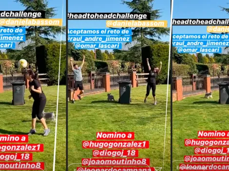 Head to head challenge: Raúl Jiménez y Daniela Basso superaron un nuevo desafío