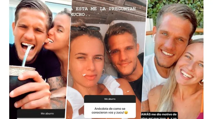 La novia de Zuculini contó cómo se conocieron: "Fue astuto"