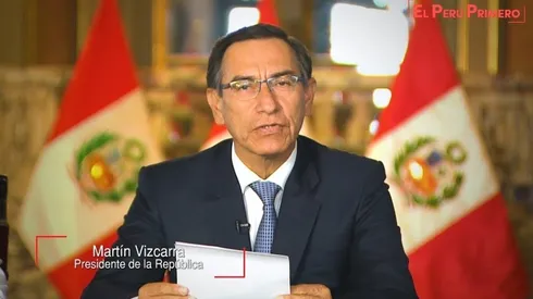Vizcarra anuncia a diario la cifra de contagios.