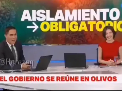 Rodo Barili después de blooper: "Me está matando el encierro, che"