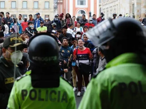 "Comida, comida": las exigencias de venezolanos al Gobierno colombiano