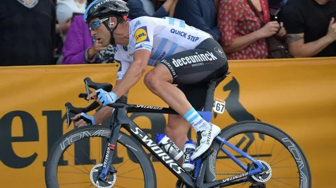 El ciclista Maximiliano Richeze en acción.