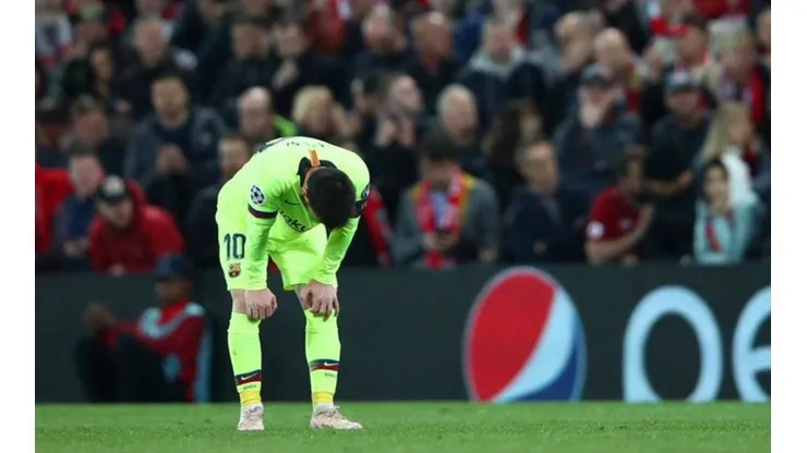 "Todos festejaban y yo estaba sentado en un cubículo con Messi"
