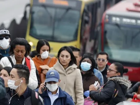 En plena cuarentena el Transmilenio estuvo desbordado con muchos pasajeros
