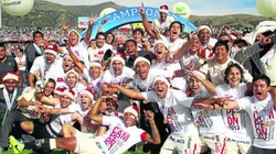 Universitario salió campeón por última vez en el 2013.