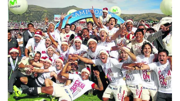 Universitario salió campeón por última vez en el 2013.