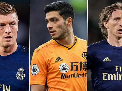 Cómo jugaría el Real Madrid con Raúl Jiménez de titular