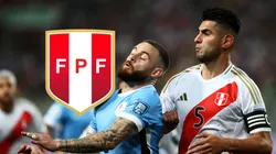 La imagen de Carlos Zambrano sobre el final del partido contra Uruguay