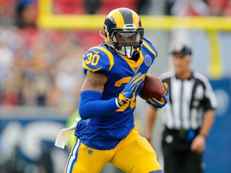 No para: Todd Gurley volvió a meterse con los Rams y Aaron Donald intervino