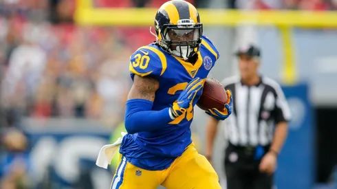 No para: Todd Gurley volvió a meterse con los Rams y Aaron Donald intervino