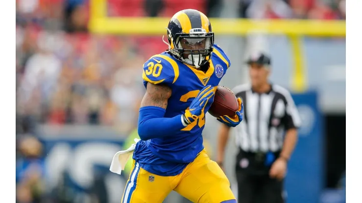 No para: Todd Gurley volvió a meterse con los Rams y Aaron Donald intervino