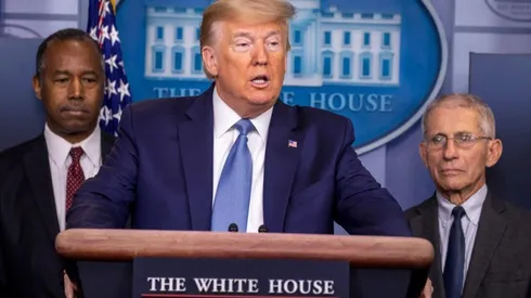 Donal Trump, presidente de Estados Unidos.