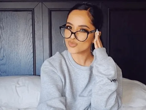Becky G también metió desafío futbolero en cuarentena