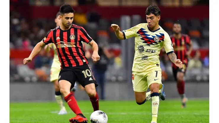 Gonzalo Martínez en un partido de Atlanta United.