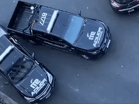 Argentina: no había nadie en la calle, pero estos dos patrulleros chocaron igual
