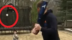 Video: el impresionante jonrón que pegó Freeman durante su cuarentena