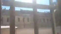 La imagen desde la cárcel de Coronda.