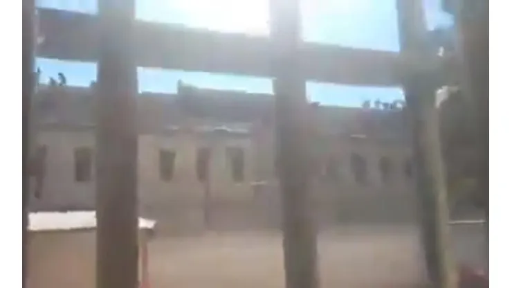 La imagen desde la cárcel de Coronda.