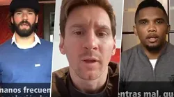 FIFA y la OMS se juntaron para hablarle al mundo y detener el coronavirus