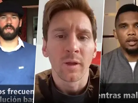 FIFA y la OMS se juntaron para hablarle al mundo y detener el coronavirus