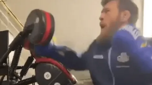 Video: a toda potencia entrena Conor McGregor durante su cuarentena