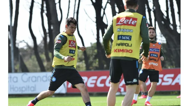 Nápoli se arrepintió y suspendió el regreso a los entrenamientos