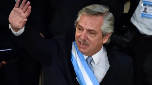 Alberto Fernández, presidente de la República Argentina.