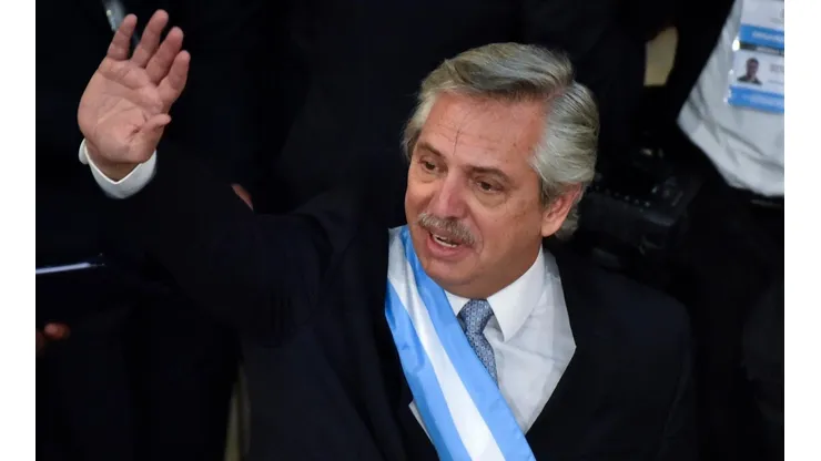 Alberto Fernández, presidente de la República Argentina.
